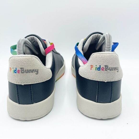 Pride Bunny leather and suede sneakers - M6 / W7 unisex - Picture 6 of 11